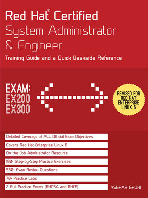 cover image of Red Hat Certified System Administrator & Engineer: Training Guide and a Quick Deskside Reference